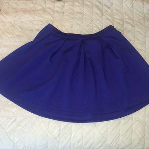 Electric Blue Party Skirt